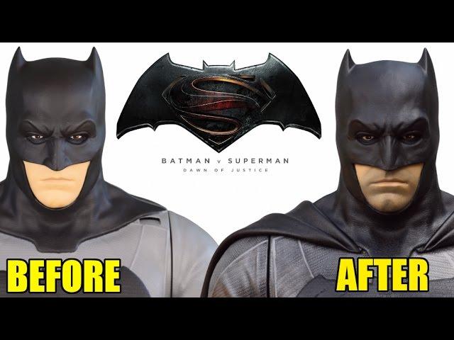 Jakks Pacific Batman v Superman- Batfleck  Makeover- Custom Collectable!