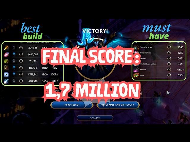 BEST RECORD: 1,7 Million | Dragonus Gameplay | Nest Of Thorns Echelon 7 | DOTA 2