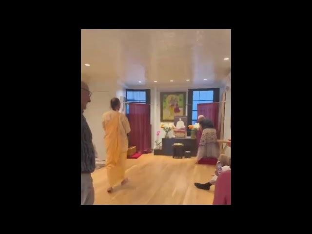 Visit of Srila Bhakti Nandan Swami to the New York ISKCON Centre, September 2024