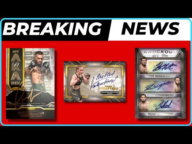 2024 Topps UFC Knockout NEW DETAILS. Product preview