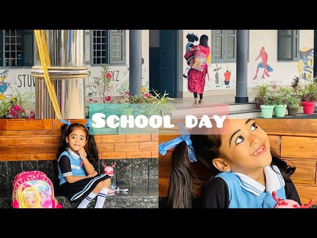 Malutty’s School day in,.. our life ️