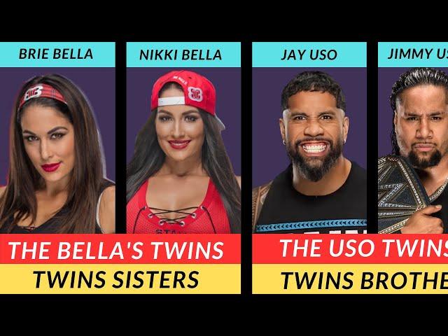 REAL LIFE BROTHERS AND SISTERS IN WWE