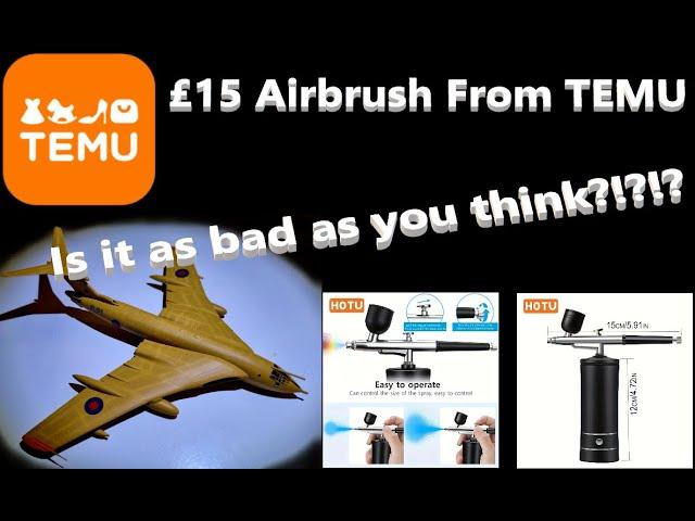 £15 TEMU Airbrush TESTED - Is it as bad as you think?!?!?!