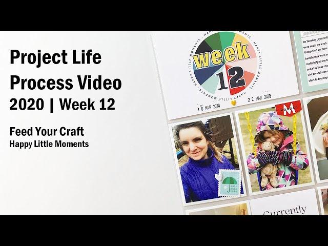 Project Life Process Video | 2020 Week 12 | FYC | Happy Little Moments