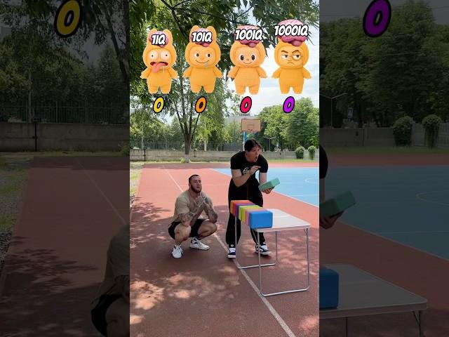 Labubu IQ test️| 1,10,100 and 1000 IQ WHOSE better!?!?️‍