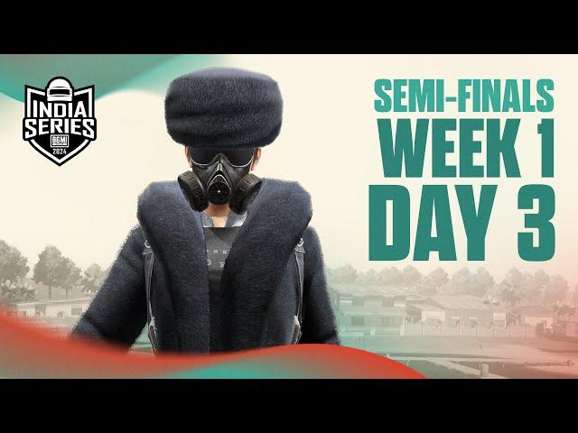 [EN] BGIS 2024 | SEMI-FINALS 1 | Day 3 | BGMI