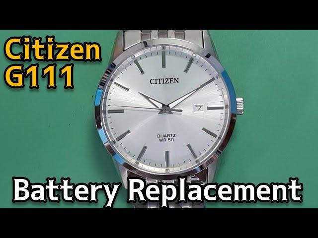 Citizen G111 Watch Battery Replacement | Watch Repair | SolimBD