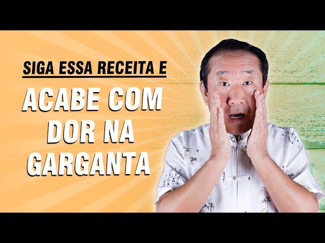 DOR DE GARGANTA NUNCA MAIS! | Dr. Peter Liu