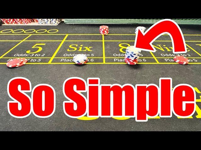 This Craps Strategy is GOOD & EASY || Double D