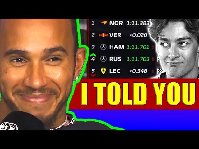 Hamilton REACTS to DRAMATIC Barcelona Qualifying! 