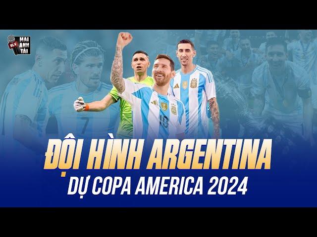 ARGENTINA CÔNG BỐ DANH SÁCH DỰ COPA AMERICA 2024: MESSI VÀ DÀN ANH EM VĂN PHÒNG CỰC KÌ CHẤT LƯỢNG!