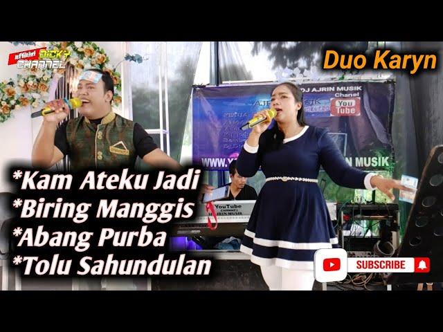 LIVE!! DUO KARYN | LAGU CAMPUR PATAM - PATAM (Ajrin Musik) Cover Kn7000