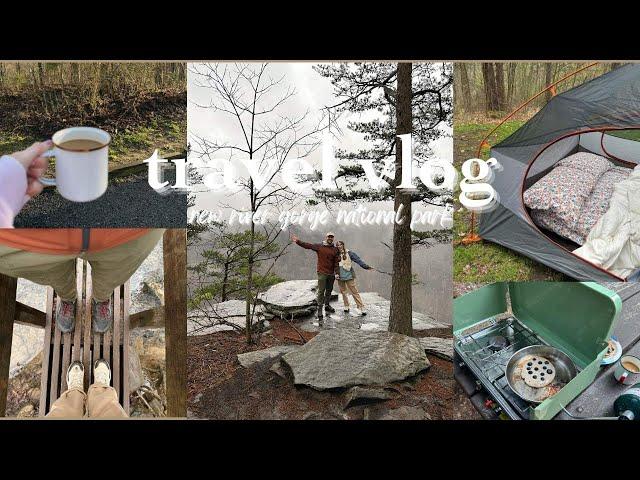 TRAVEL VLOG: New River Gorge National Park | Camping, Hiking, & Exploring Fayetteville, WV