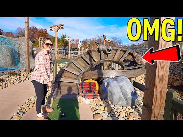 We've Never Seen a Mini Golf Hole Do This!