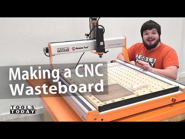 How to Make CNC Clampdown Wasteboard  | ToolsToday