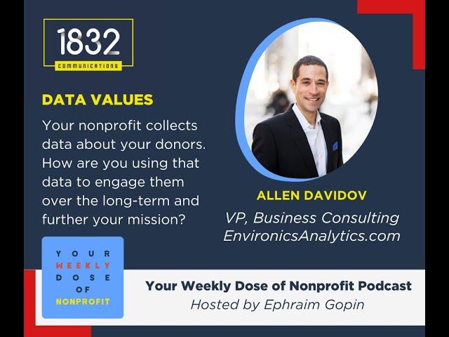 Data And Your Nonprofit with Allen Davidov