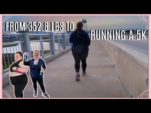 From 352.8 lbs to running a 5k, this is my couch to 5K race story | April Lauren Weigh In Wednesday