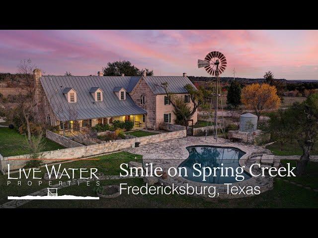 SOLD Smile on Spring Creek | Fredericksburg, Texas Ranch for Sale