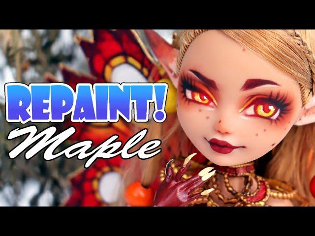 Repaint! Maple the Autumn Fairy Doll 