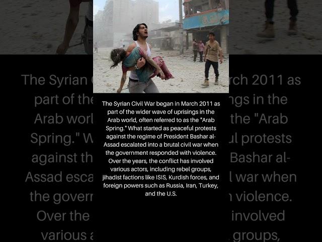 The Arab Spring - The Syrian Civil War 
