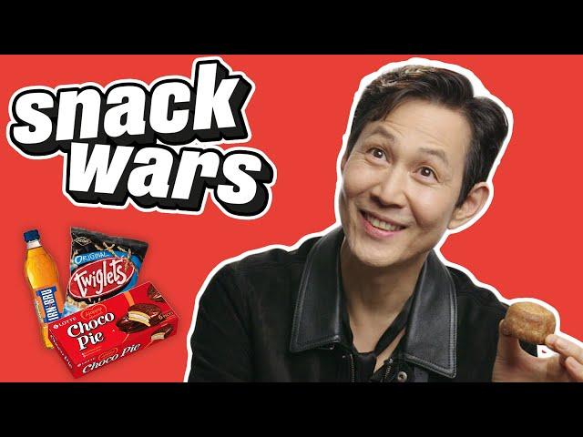 The Acolyte & Squid Games' Lee Jung-jae Compares Korean And British Food | Snack Wars