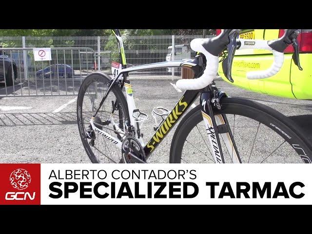 Alberto Contador's Specialized Tarmac