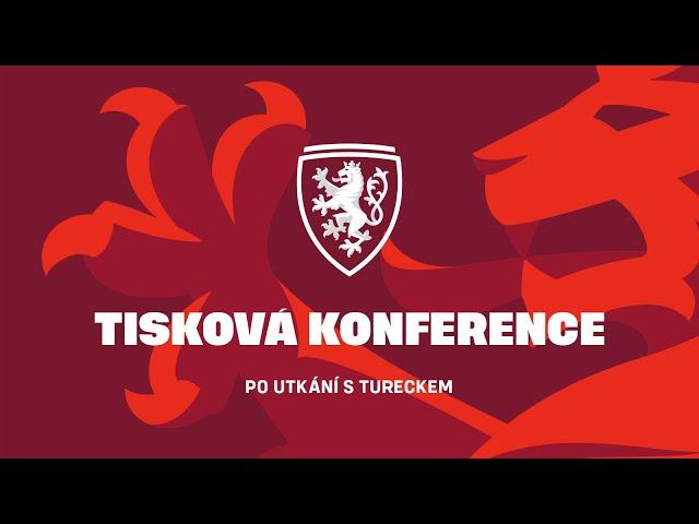 EURO 2024 I Tisková konference po zápase s Tureckem