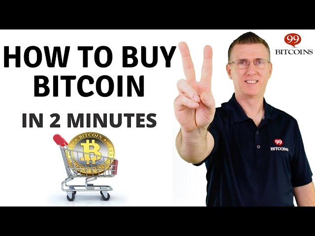 How to Buy Bitcoin (in 2 minutes) - 2024 Updated