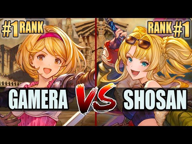 GBVSR  Gamera (Djeeta) vs Shosan (Zeta)  High Level Gameplay