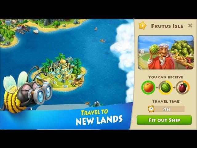 TOWNSHIP ANDRIOD GAME UNLOCKING FRUTUS ISLE 1080P FULL HD