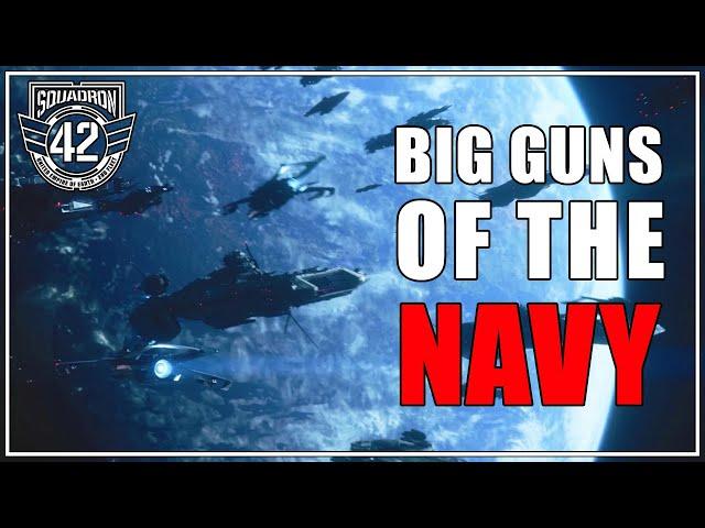 Capital Ships Of The UEE Navy | Squadron 42 Lore
