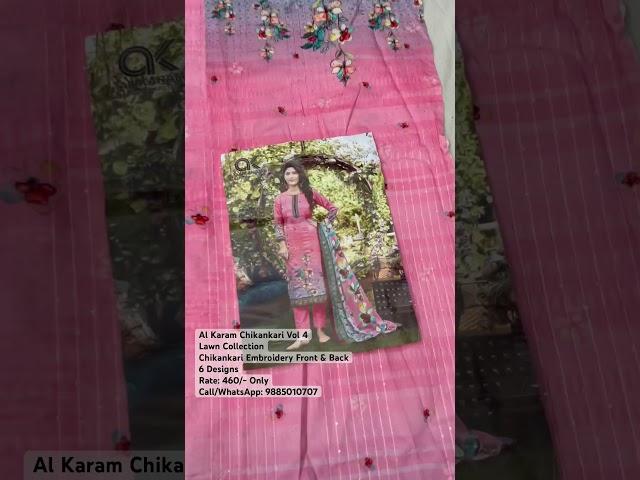 Al Karam Chikankari Embroidered Cotton Collection Vol 4 | Shipping  | Lawn Collection | Best Price