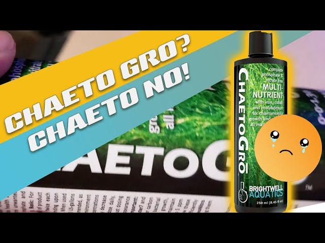 Watch this video before you use Brightwell Aquatics' ChaetoGro!