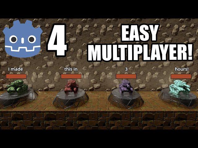 Godot 4 Makes Multiplayer EASY!