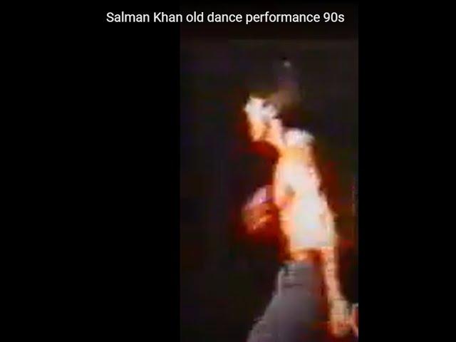 Salman Khan old dance performance 90s