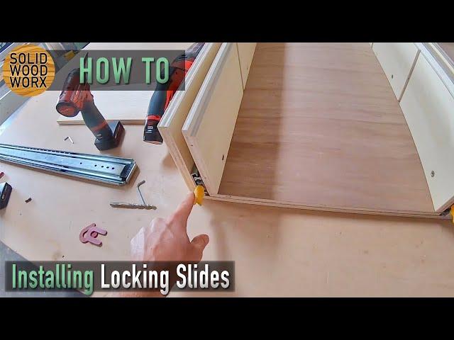 How To Install Locking Drawer Slides