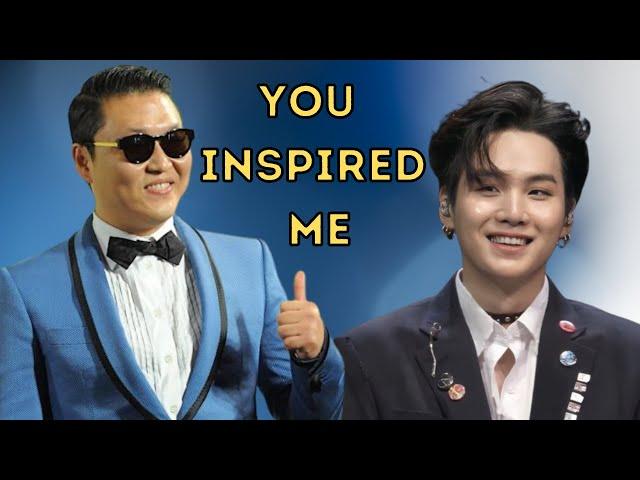 BTS's Suga Inspired PSY to Release Music Again [That That Collab]