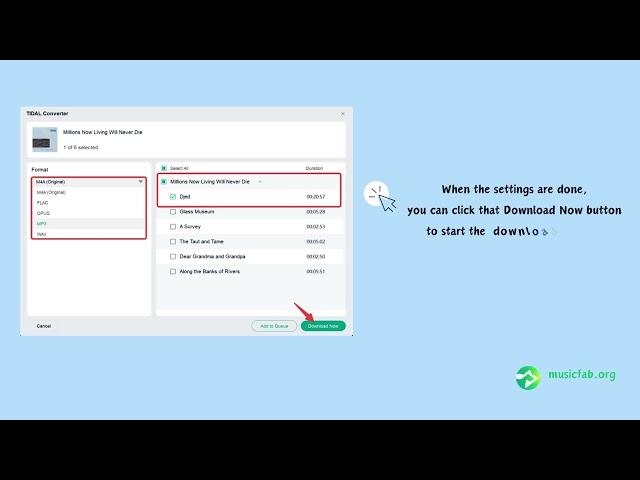 Guide on How to Use MusicFab TIDAL Converter