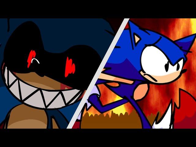 Koi Sonic.EXE Confronting Yourself but it's a Unique Mod - Friday Night Funkin'