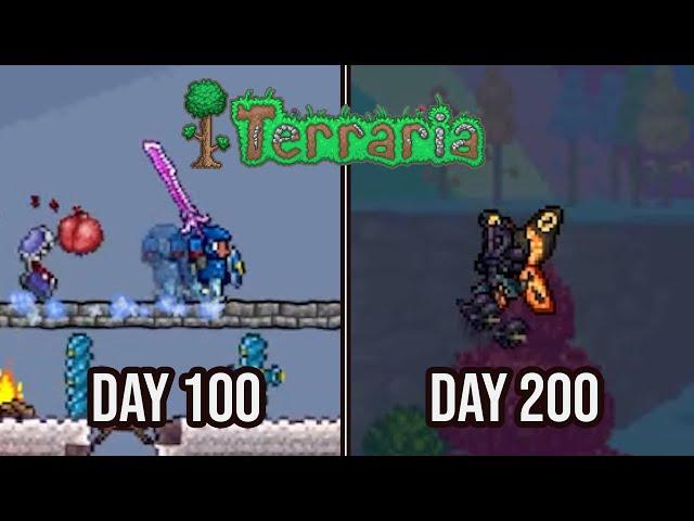 Newbie Plays Terraria for 200 Days