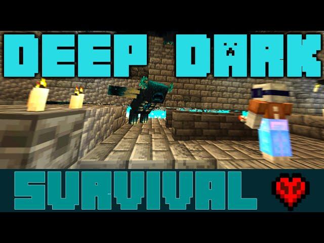 Ancient City Survival Challenge - Minecraft 1.19 (Deep Dark)