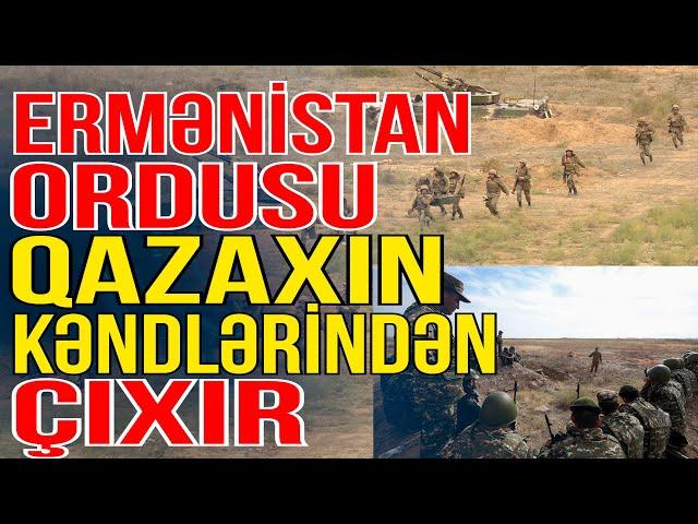 Ermənistan ordusu qazaxın kəndlərindən çıxır - Xəbəriniz Var? - Media Turk TV