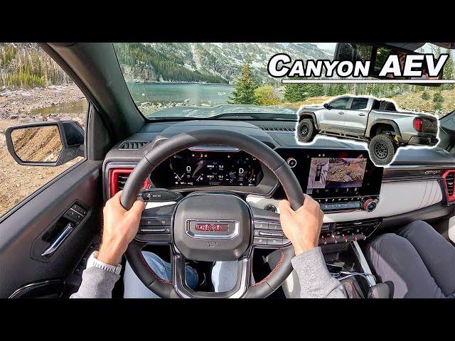 The Off Road Pickup You NEED to Drive - 2024 GMC Canyon AT4X AEV Edition (POV)