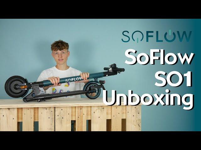 SoFlow SO1 E-Scooter Unboxing und Aufbau | Das LEICHTGEWICHT - Hertie