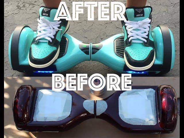 HOVERBOARD CUSTOM SURPRISE FOR SNEAKERHEADINTHEBAY!!!