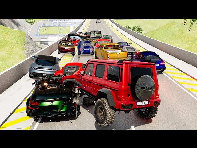 Big Ramp Jumps with Expensive Cars #27 - BeamNG Drive Crashes | DestructionNation