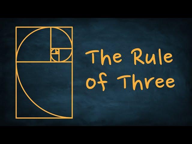 Rule of 3 | The A-Z of Digital Acceleration
