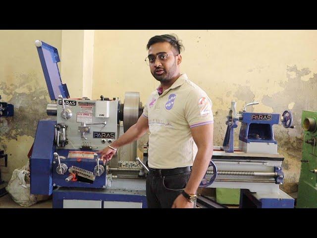 6 feet automatic lathe machine manufactured by OPS UDYOG, Batala | Tool Room lathe machine Price