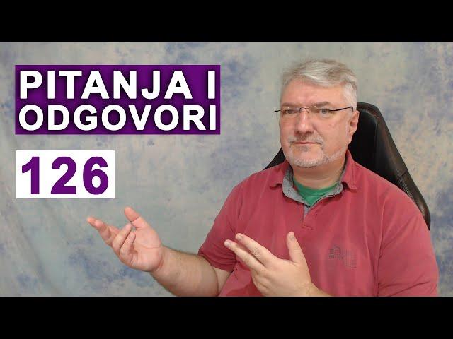 Pitanja i odgovori 126