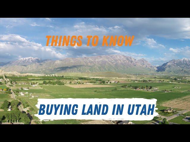 Buying Land in Utah